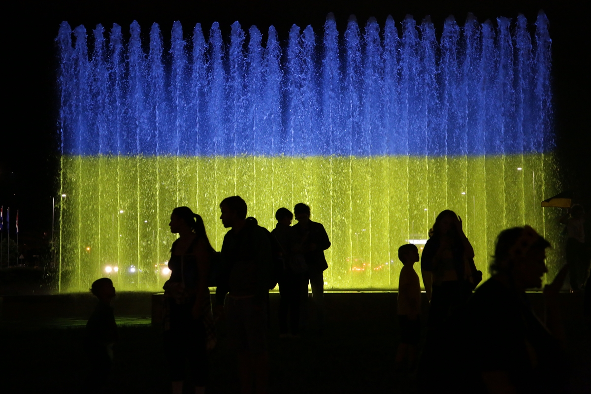 Hırvatistan'da “Ukrayna Devlet Bayrak Günü” etkinliği düzenlendi