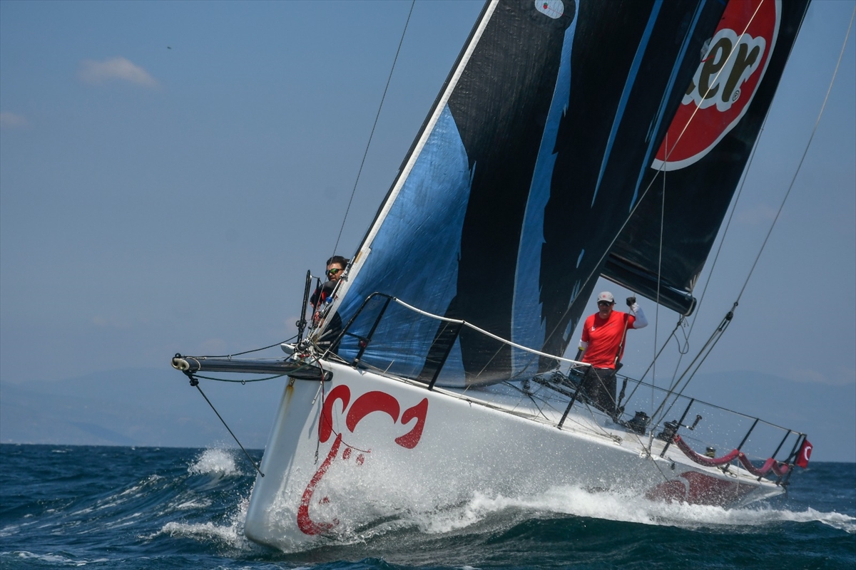 TAYK-Eker Olympos Regatta Yelken Yarışı'nın Tirilye etabı tamamlandı