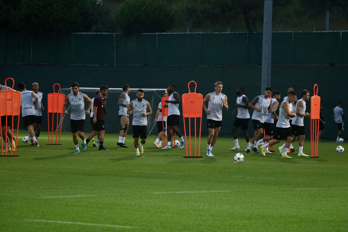 Trabzonspor, Kopenhag maçının hazırlıklarını tamamladı