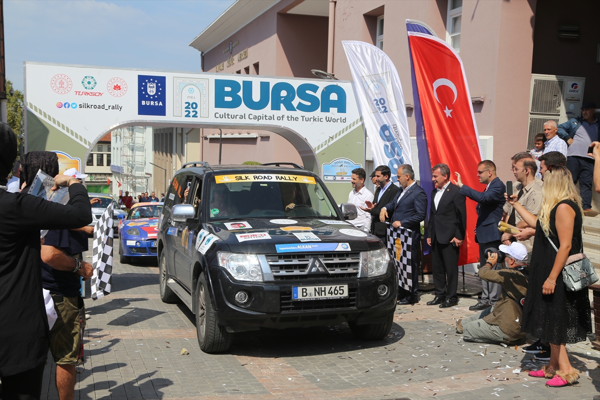 “Tuna'dan Orhun'a İpek Yolu Rallisi”nin katılımcıları Bursa'ya ulaştı