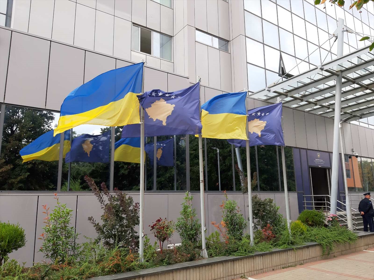 Kuzey Makedonya ve Kosova'da, Ukrayna'nın Bağımsızlık Günü kutlandı