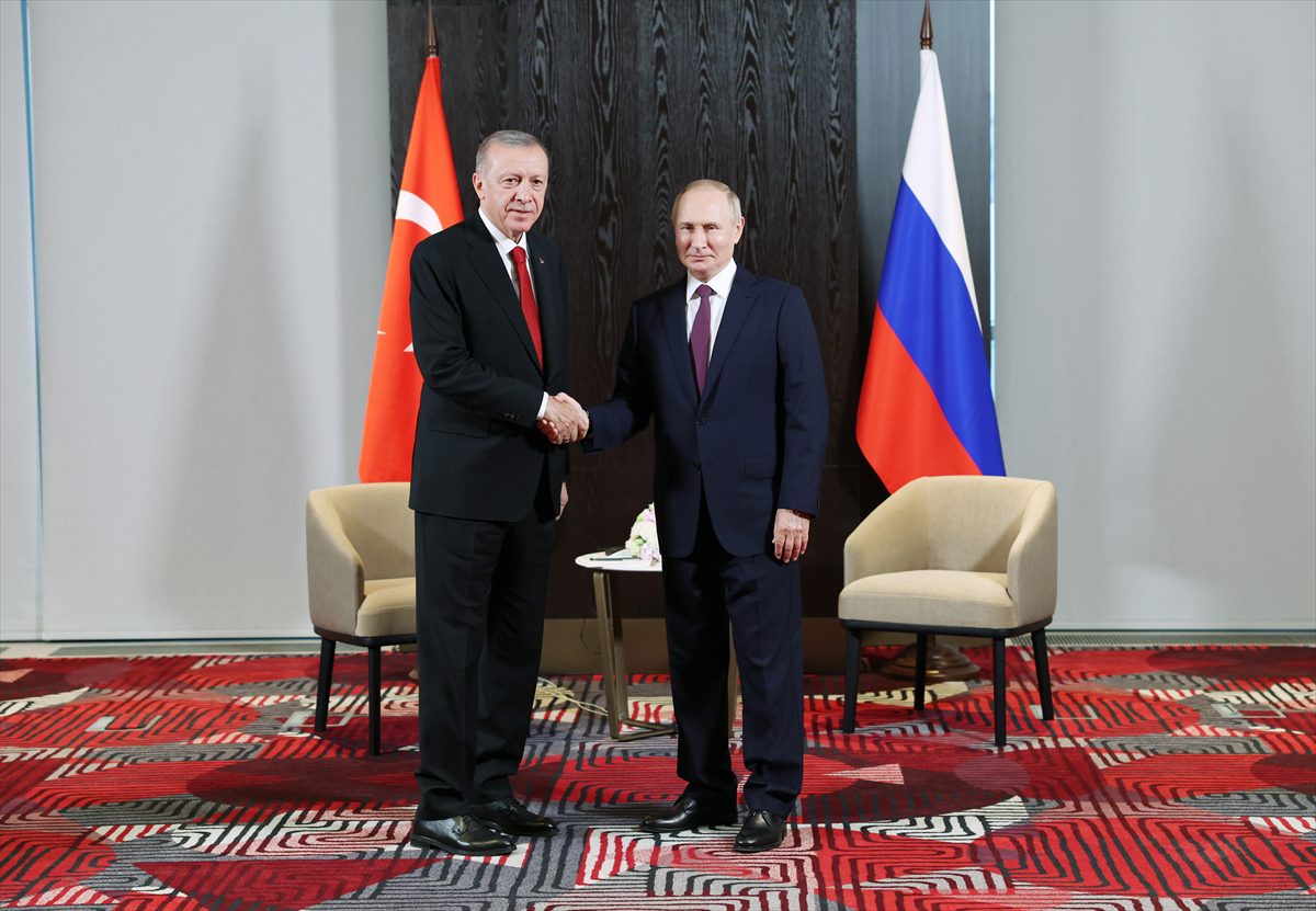 Cumhurbaşkanı Erdoğan'ın, Rusya Devlet Başkanı Putin ile görüşmesi sona erdi