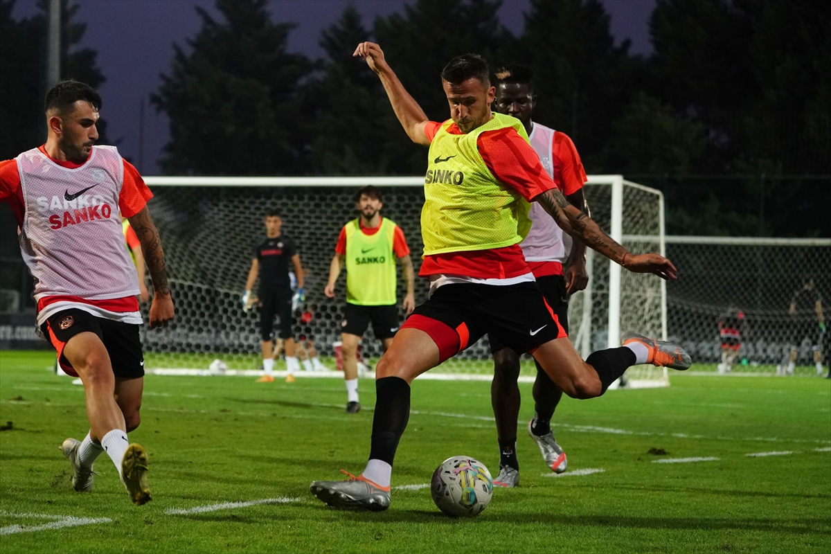 Gaziantep FK, Trabzonspor maçı hazırlıklarını sürdürdü