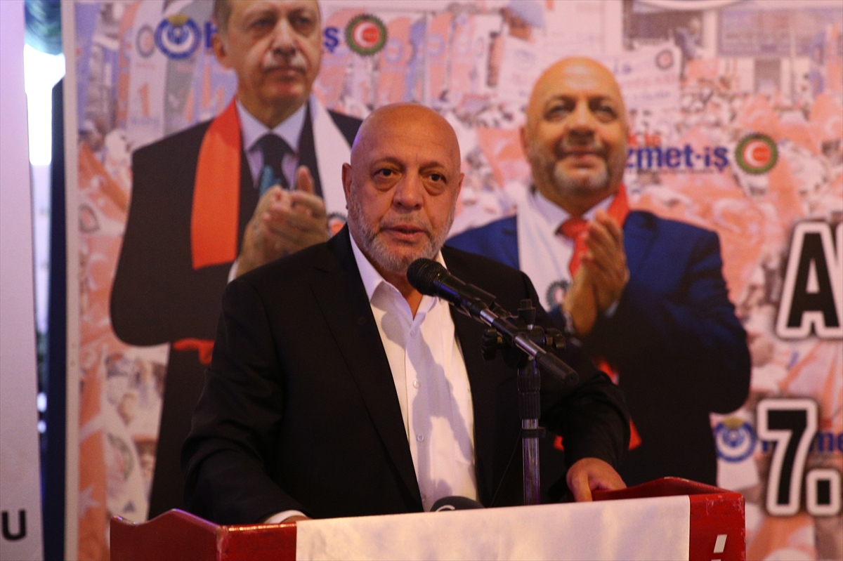 HAK-İŞ Genel Başkanı Mahmut Arslan, Adana'da konuştu: