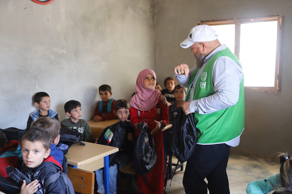 İHH’den Suriye’de eğitim desteği