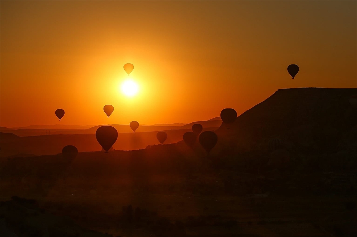Kapadokya'da ilk 8 ayda rekor ziyaretçi sayısına ulaşıldı