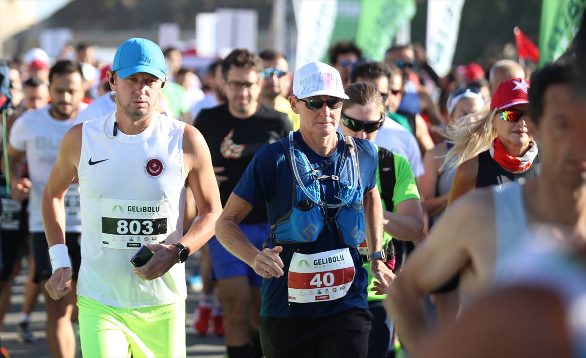 Kültür ve Turizm Bakanı Ersoy, Uluslararası 7. Gelibolu Maratonu'na katıldı: