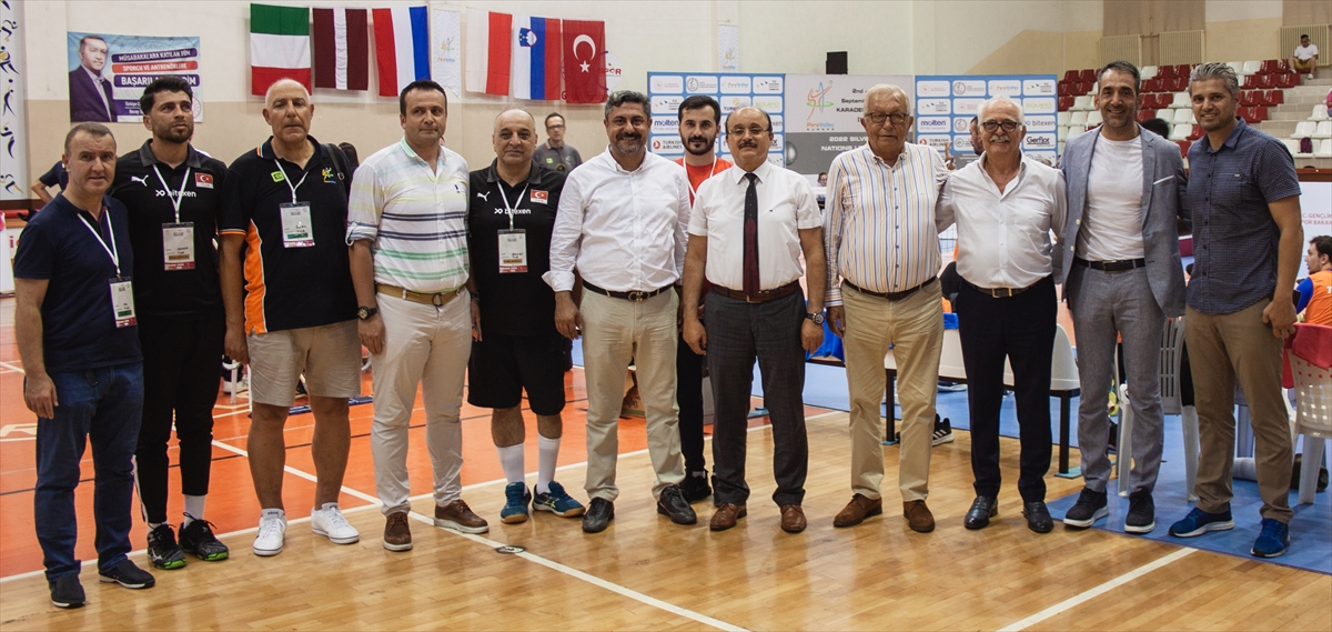 Oturarak Voleybol Gümüş Ligi'nin açılış töreni Zonguldak'ta yapıldı