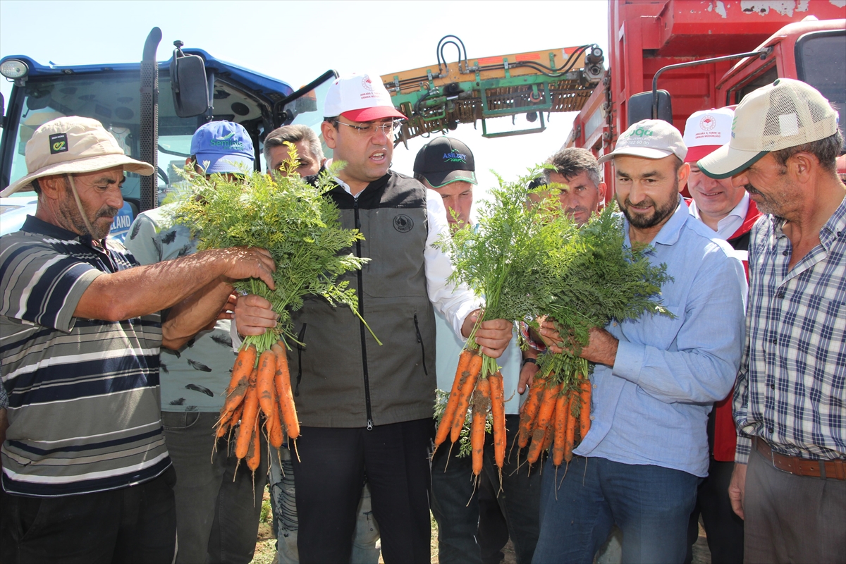 Tarım ve Orman Bakan Yardımcısı Gizligider, Beypazarı'nda çiftçilerle buluştu: