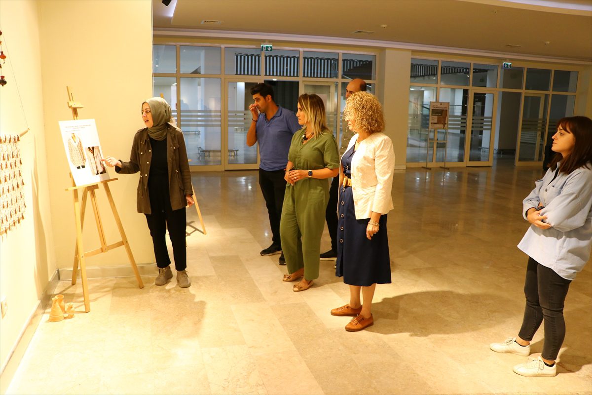 Tekirdağ'da Oğuz boyunun tamgalarının yer aldığı tasarım sergisi açıldı