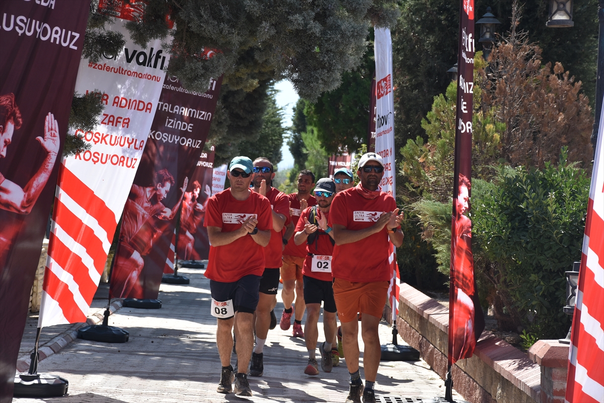 Zafer Ultra Maratonu'nda beşinci gün etabı tamamlandı