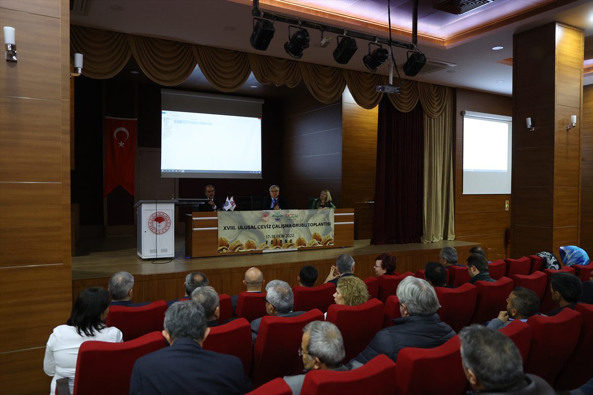 “18. Ulusal Ceviz Çalışma Grubu Toplantısı” Edirne'de başladı