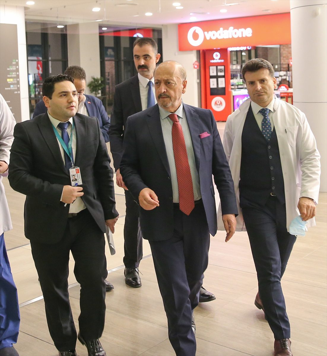 Bakanlar Özer, Varank ve Bilgin'den Binali Yıldırım'a ziyaret