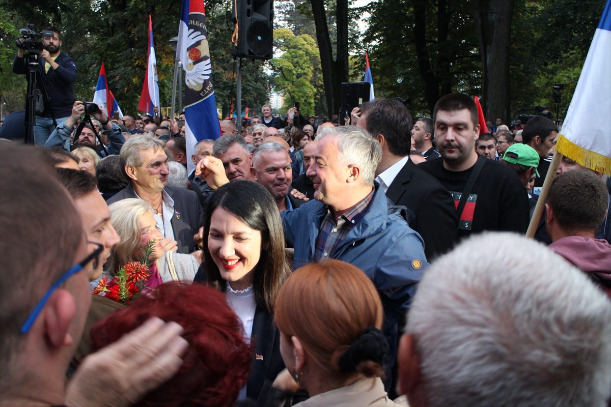 Bosna Hersek'te Dodik karşıtı protestolar devam ediyor