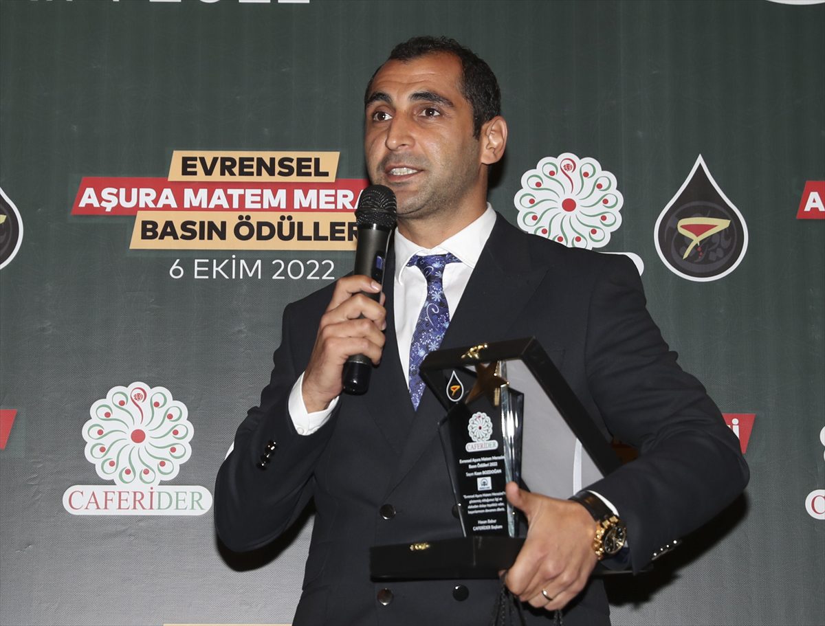 CAFERİDER Evrensel Aşura Matem Merasimi Basın Ödülleri sahiplerini buldu