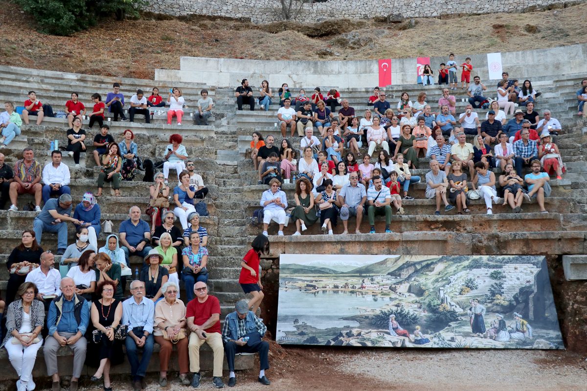 Fethiye'deki Telmessos Antik Tiyatrosu hizmete açıldı