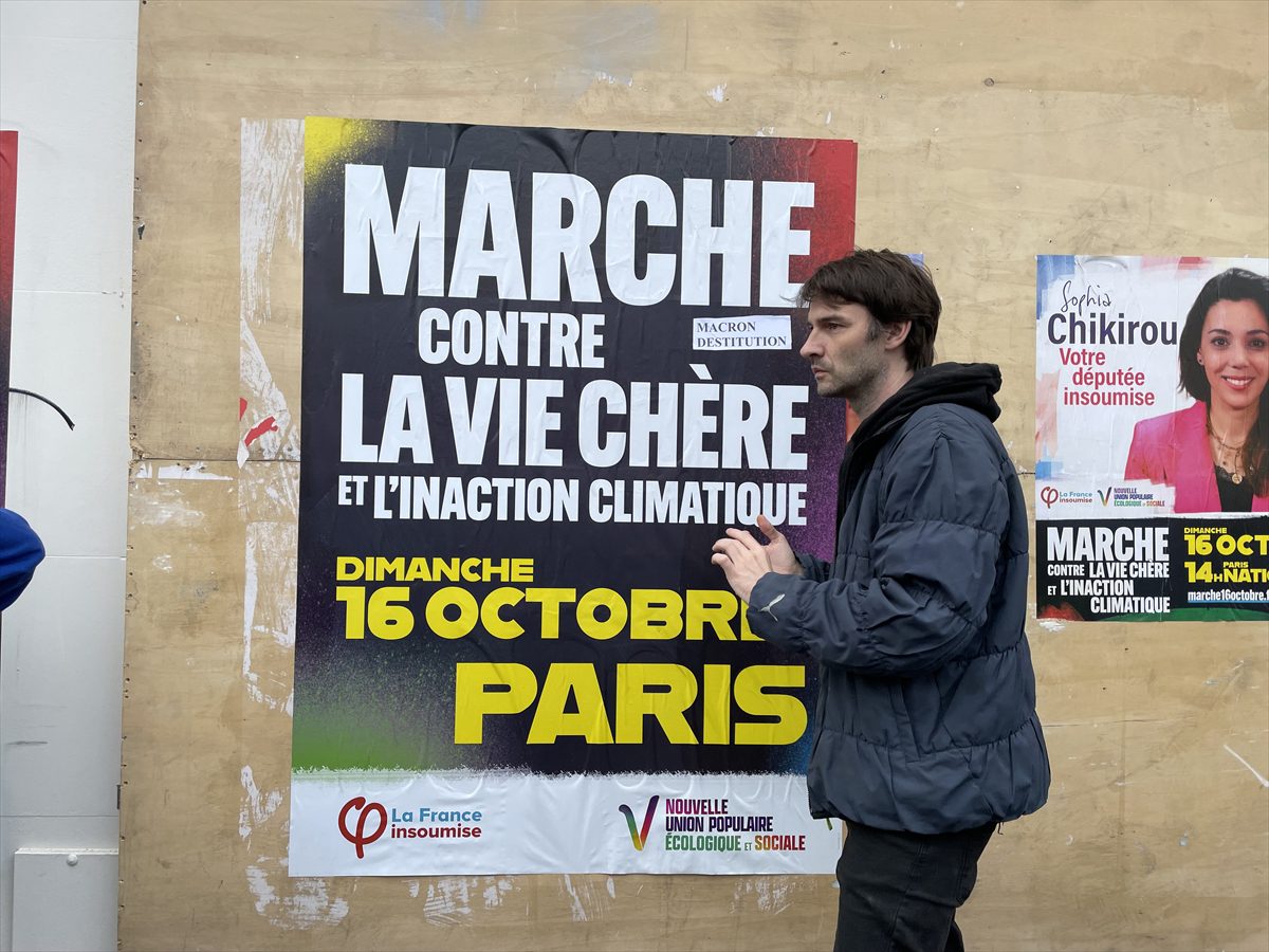 Fransa'da hayat pahalılığını protesto için binlerce kişi sokaklara döküldü