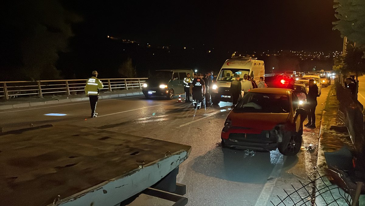 Karabük'teki trafik kazalarında 8 kişi yaralandı