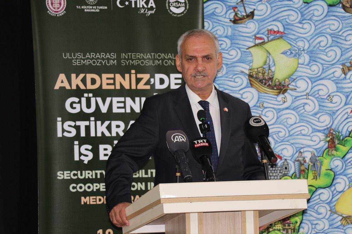 KKTC'de “Akdeniz’de Güvenlik İstikrar ve İşbirliği Uluslararası Sempozyumu” başladı