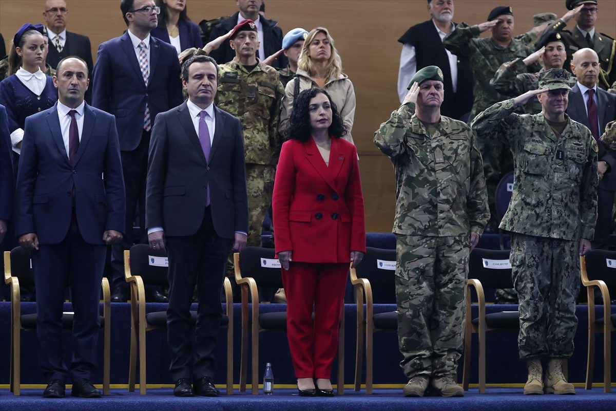 Kosova Barış Gücü'nde devir teslim töreni düzenlendi