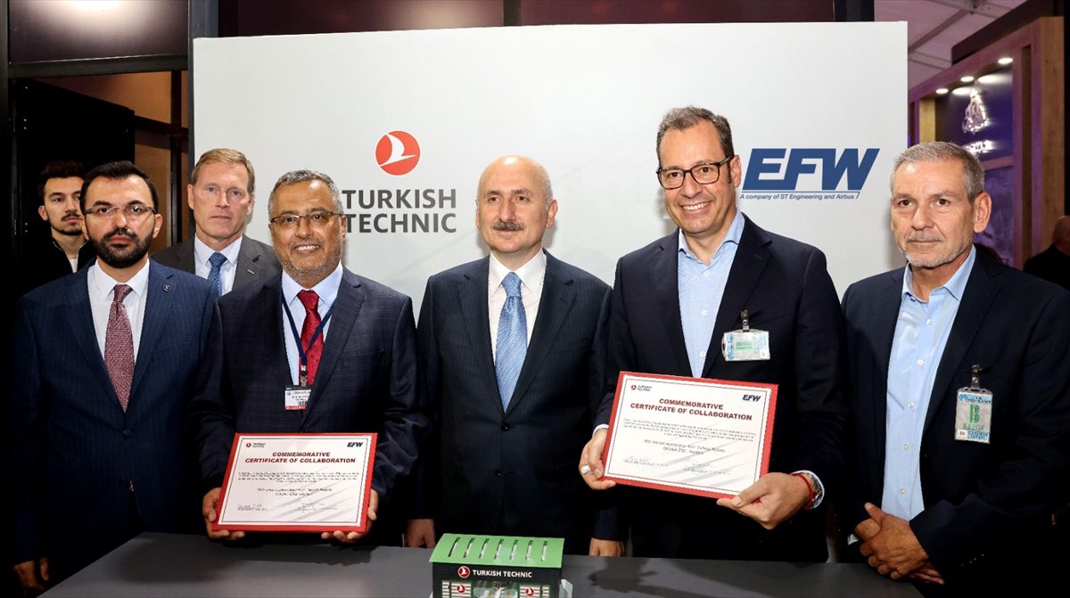 THY Teknik AŞ yolcu-kargo uçağı dönüşümü için EFW ile iş birliği yaptı