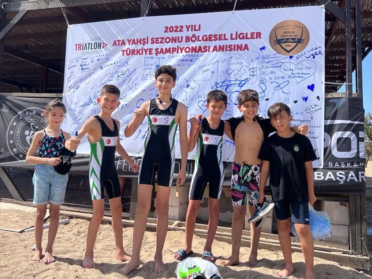 Triatlonda Ata Yahşi Bölgesel Ligler Türkiye Şampiyonası Finali, Balıkesir'de gerçekleştirildi