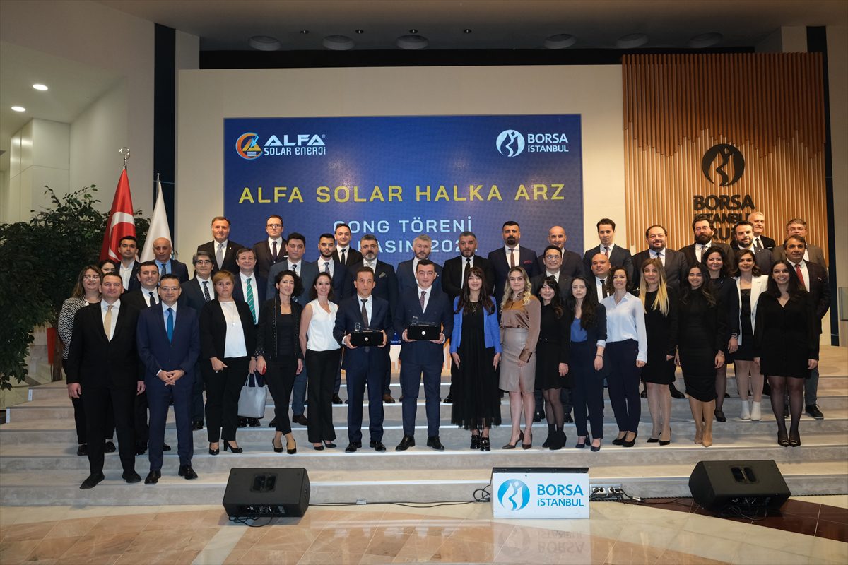 Borsa İstanbul’da gong Alfa Solar için çaldı