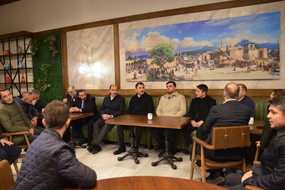 Çevre, Şehircilik ve İklim Değişikliği Bakanı Kurum, Konya'da konuştu: