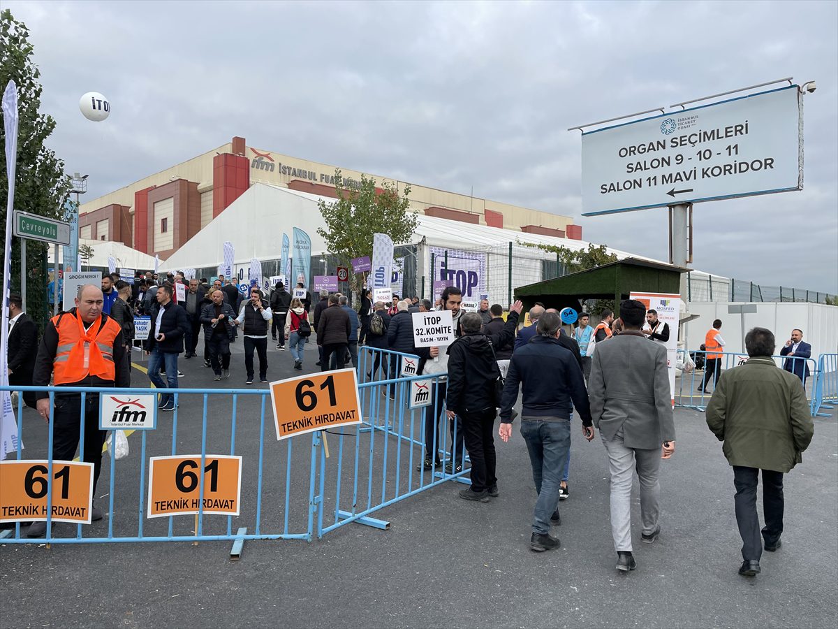 İstanbul iş dünyası İTO seçimleri için sandık başında