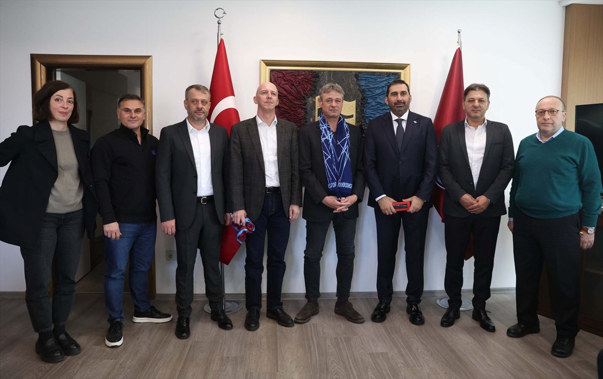 İsviçre'nin Ankara Büyükelçisi Ruch, Trabzonspor Kulübünü ziyaret etti