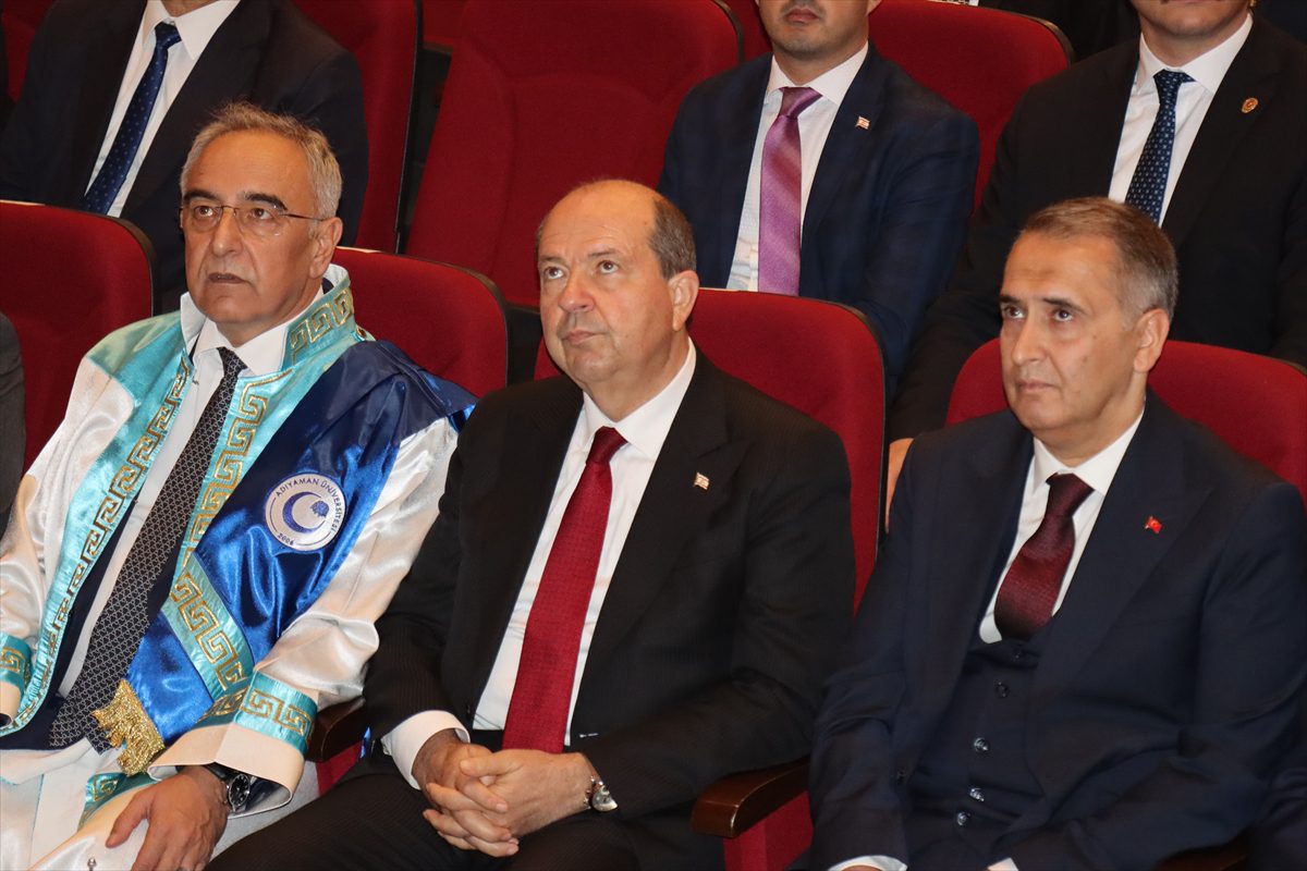 KKTC Cumhurbaşkanı Tatar, Adıyaman'da konuştu: