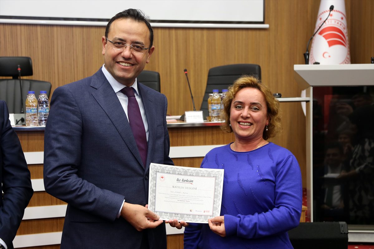 Muğla'da “Kız Kardeşim Projesi” sertifika töreni düzenlendi