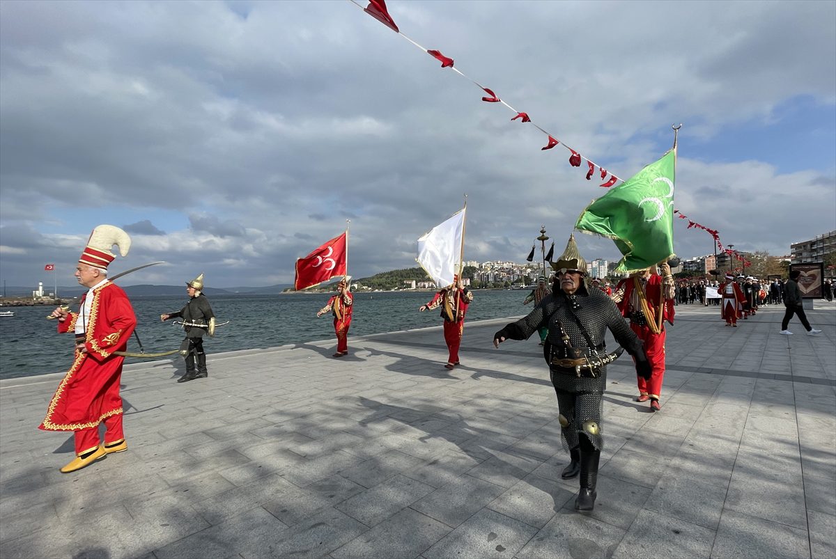 Organ bağışına dikkati çekmek için mehter takımı eşliğinde yürüdüler