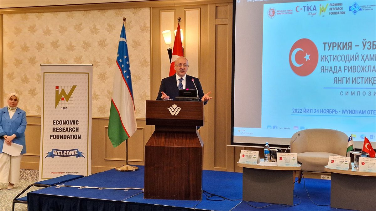 Özbekistan-Türkiye ekonomik iş birliğinin yeni ufukları sempozyumu Taşkent'te düzenlendi