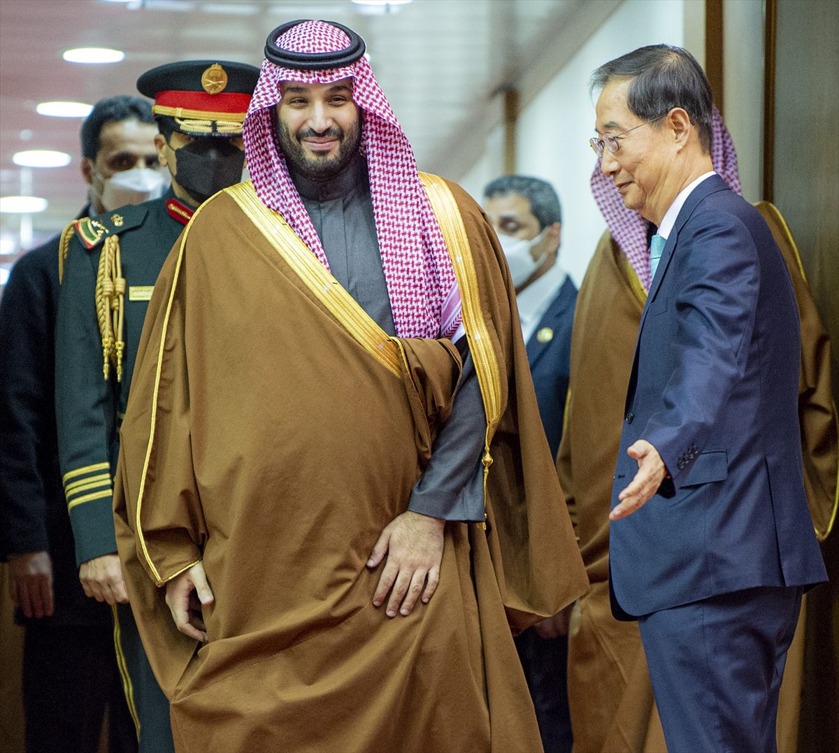 Suudi Arabistan Veliaht Prensi, Güney Kore Başbakanı ile ikili iş birliğini görüştü