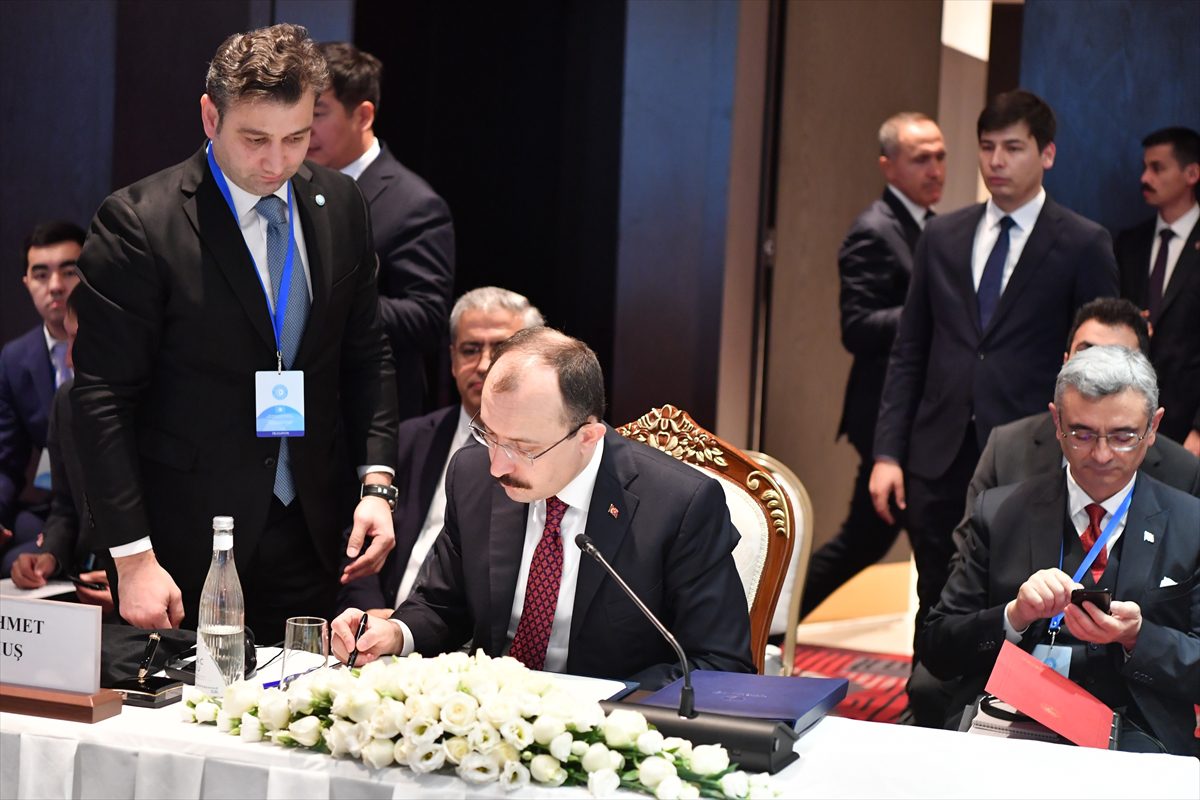 Türk Devletleri Teşkilatı Ekonomiden Sorumlu Bakanlar 11. Toplantısı Özbekistan'da yapıldı