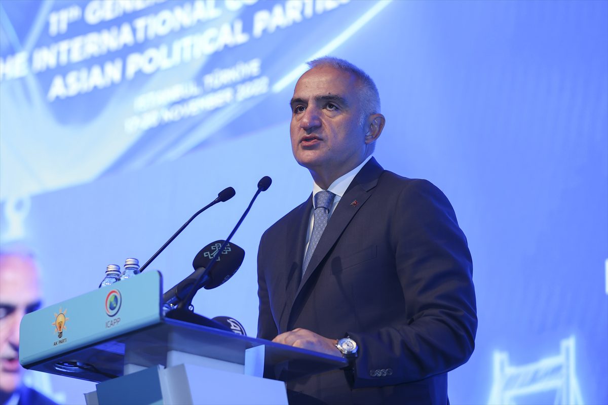 Bakan Ersoy, Uluslararası Asya Siyasi Partiler Konferansı 11. Genel Kurulunda konuştu:
