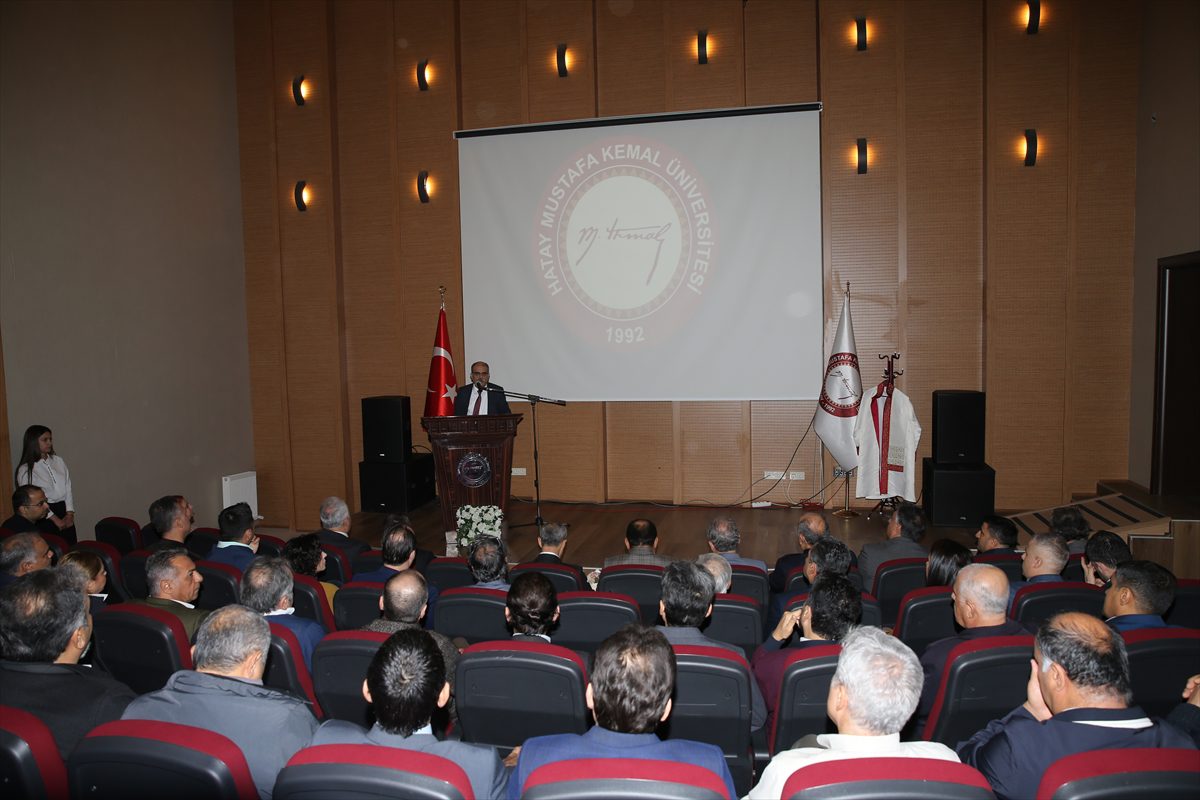 Hatay Mustafa Kemal Üniversitesi Rektörü Prof. Dr. Eren göreve başladı