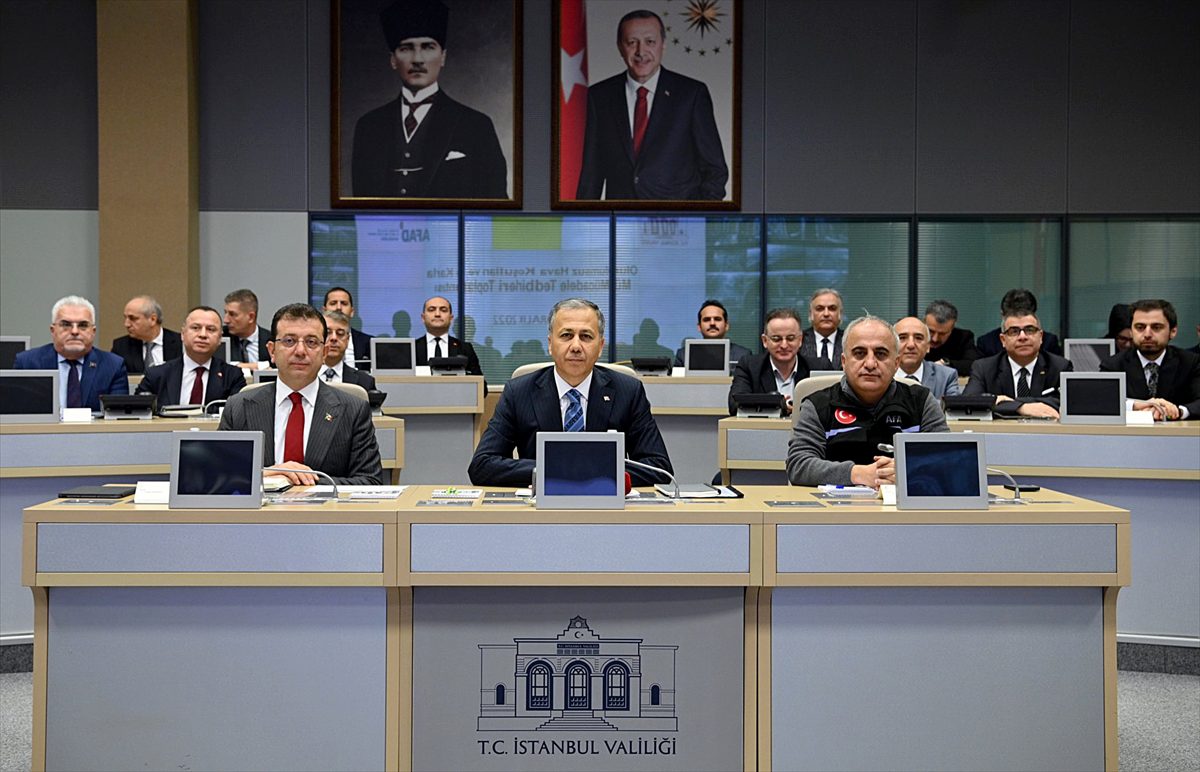 İstanbul'da “Karla Mücadele Tedbirleri Toplantısı” yapıldı