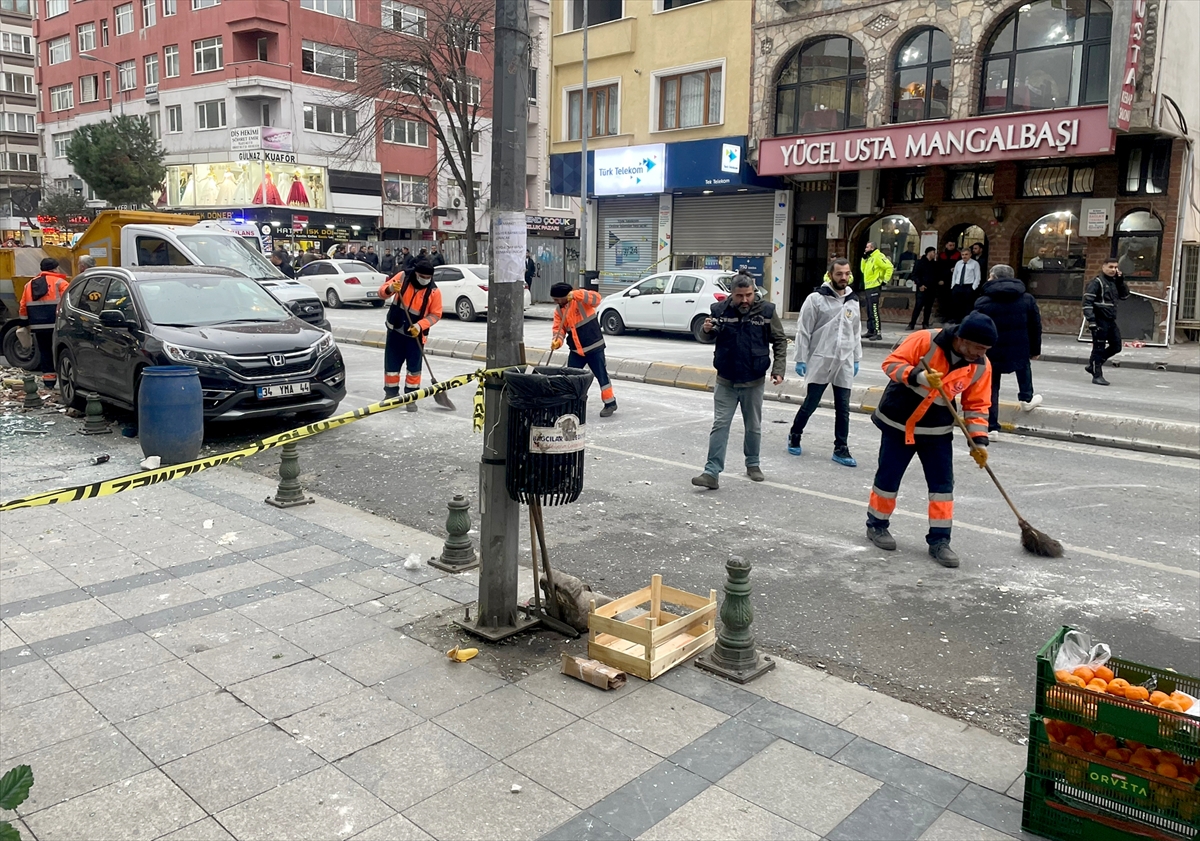 Bağcılar'da tekstil atölyesinin buhar kazanı patladı