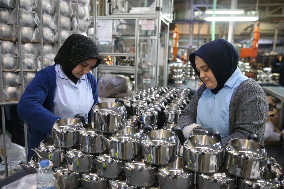 Kahramanmaraş'tan 133 milyon dolarlık metal mutfak eşyası ihracatı
