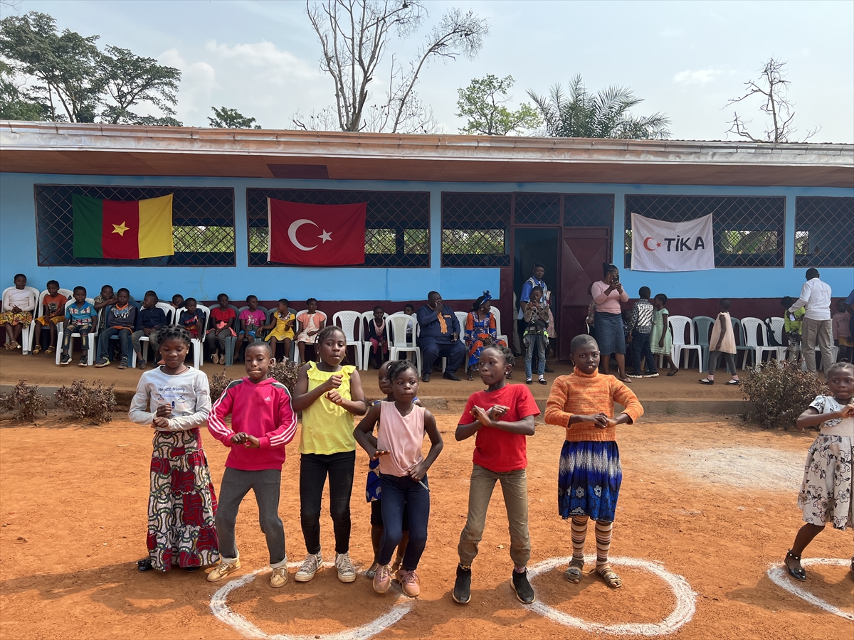 Kamerun'daki Afanoyoa 1 İlkokulu, TİKA'nın desteğiyle yenilendi