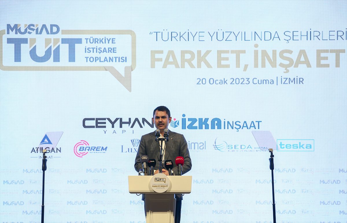 Bakan Kurum, MÜSİAD Türkiye İstişare Toplantısı'nda konuştu: