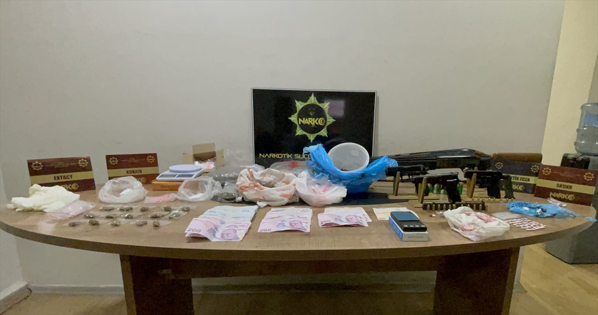 Tekirdağ'da uyuşturucu operasyonunda 6 şüpheli yakalandı