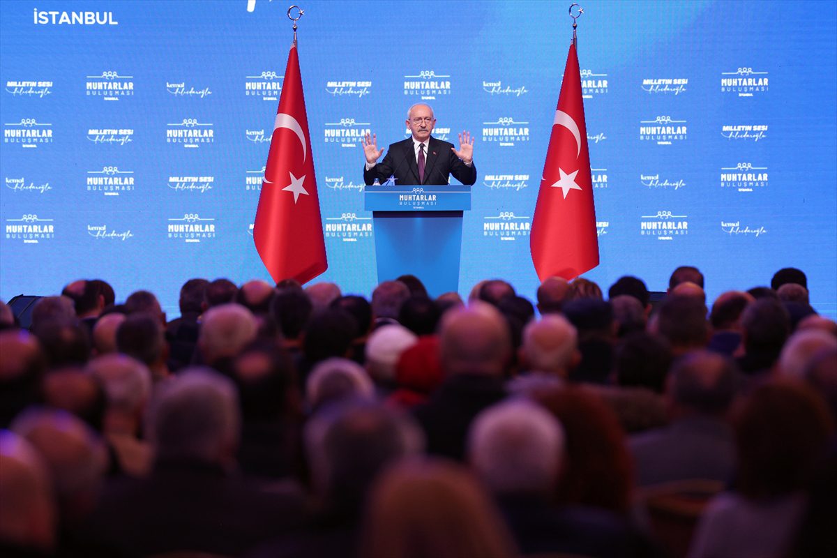 CHP Genel Başkanı Kılıçdaroğlu, İstanbul'da muhtarlarla buluştu: