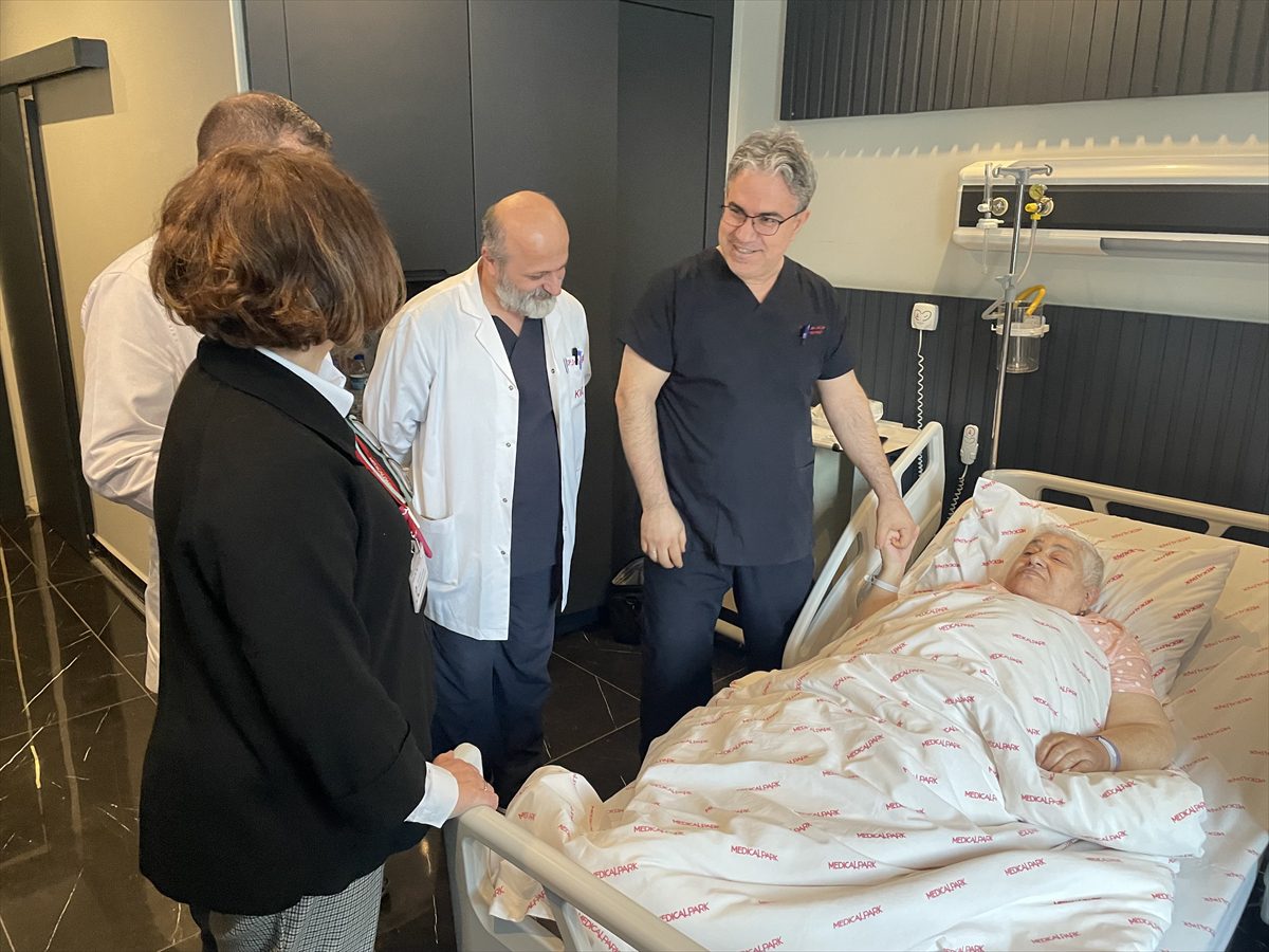 Trabzon’da aort damarı değiştirilen Ukraynalı hasta, şikayetlerinden kurtuldu