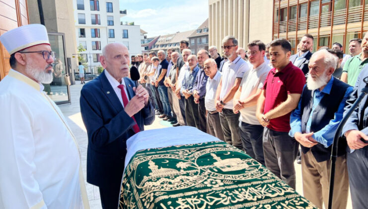 DİTİB kurucularından Abdullah Uzunalioğlu‘nun eşi son yolculuğuna uğurlandı!..