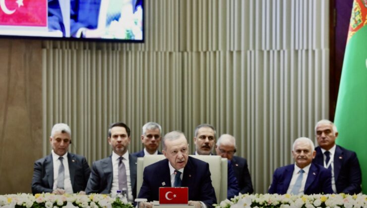 Cumhurbaşkanı Erdoğan, Türk Devletleri Teşkilatı Devlet Başkanları Konseyi 11. Zirvesi’nde konuştu